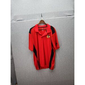 Chicago Blackhawks NHL Red Polo Shirt - Size 2XL